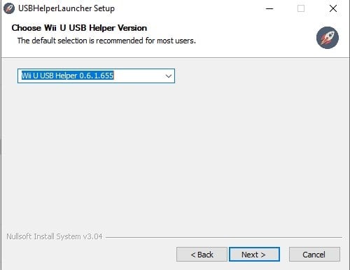 Choose Wii U USB Helper version.
