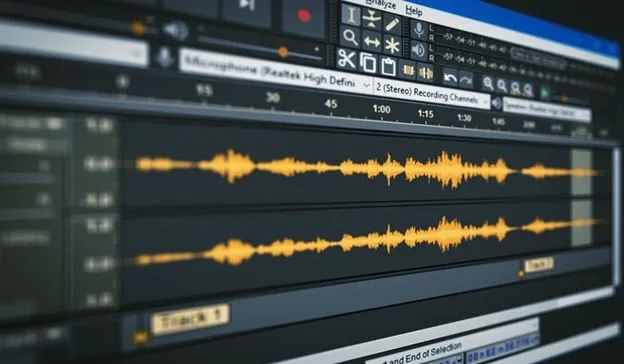 Change your audio quality using Audacity