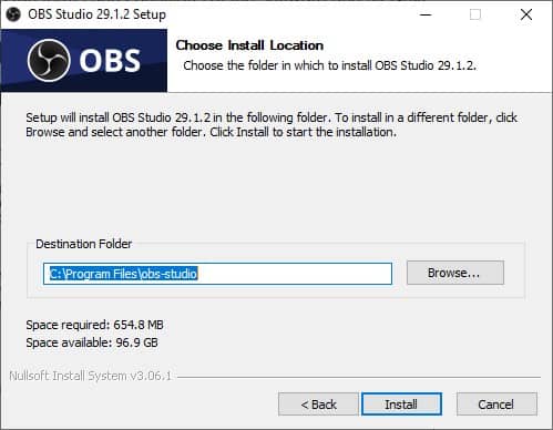 OBS Studio Installation Process 3