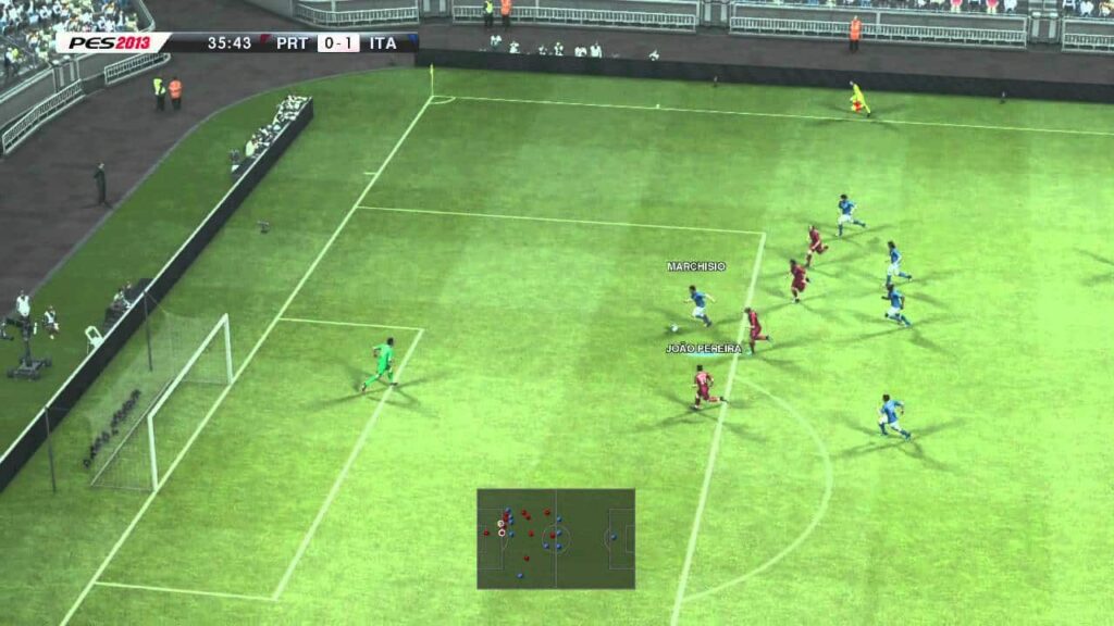 PES 2013 Football Game with high Graphics