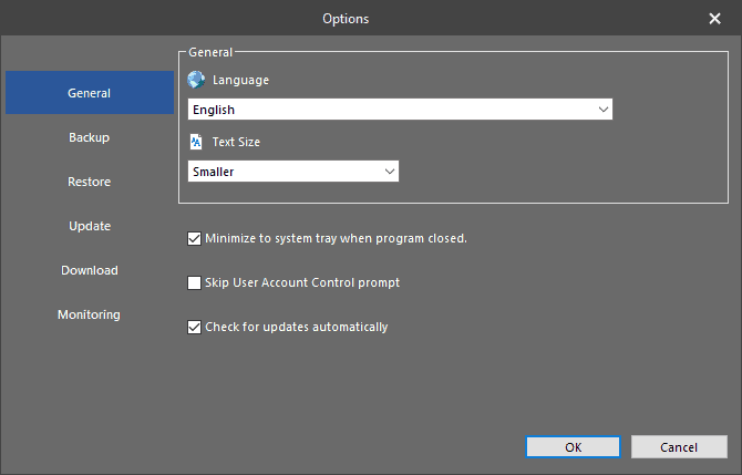 Driver Genius Options