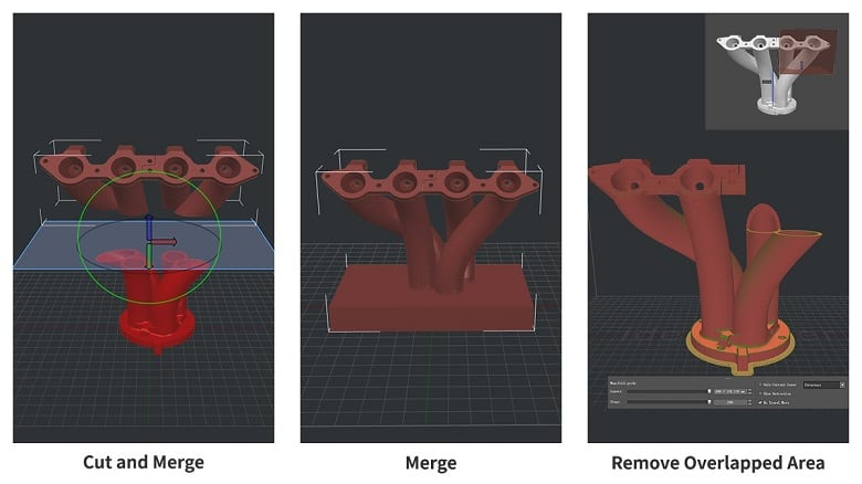 Ideamaker 3D printing process