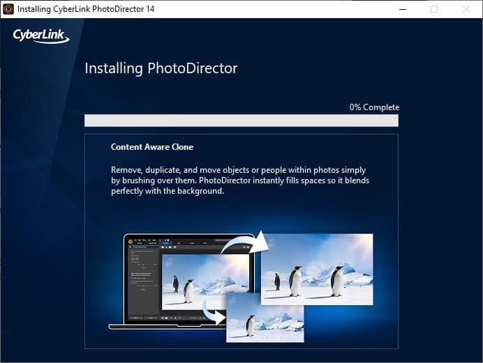 Installing PhotoDirector