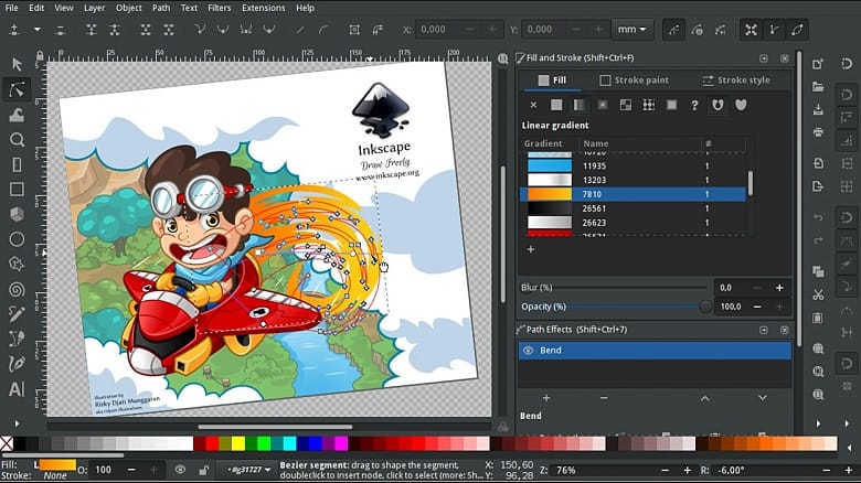 Inkscape software