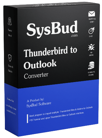 SysBud Thunderbird to Outlook Converter - NearFile.Com