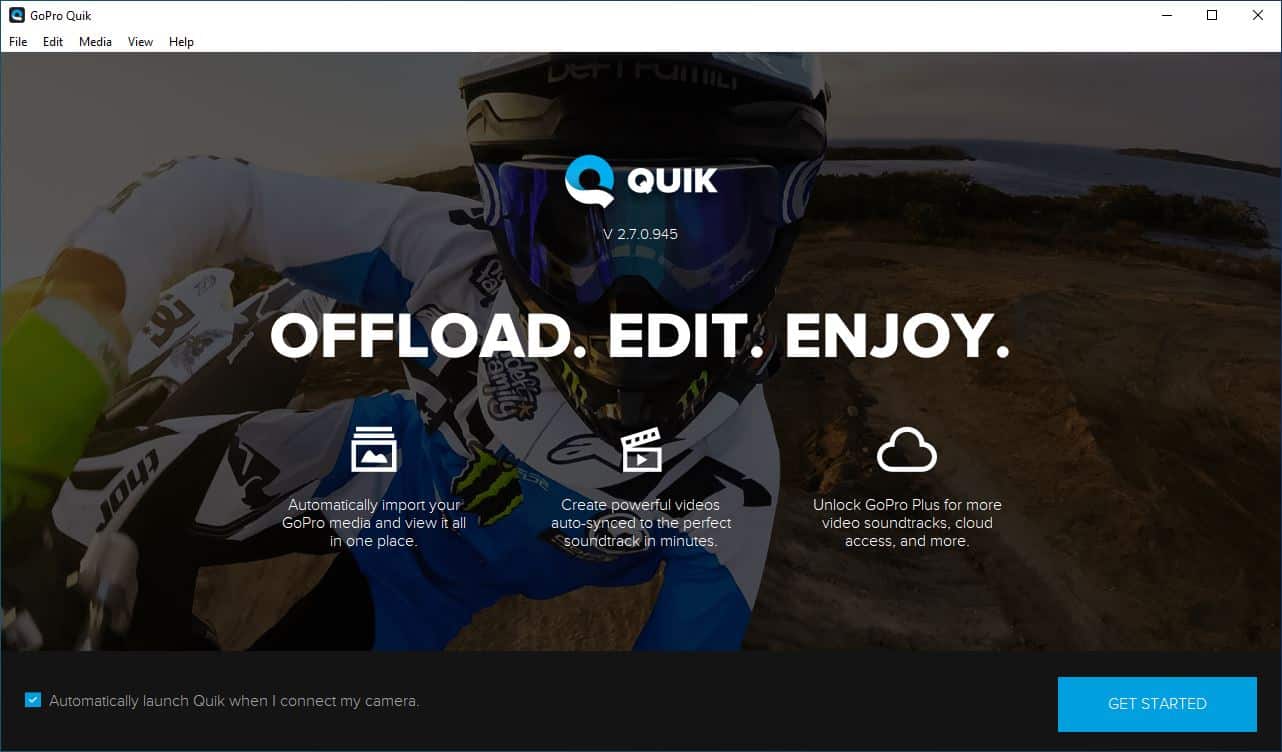Edit your Videos using GoPro Quick