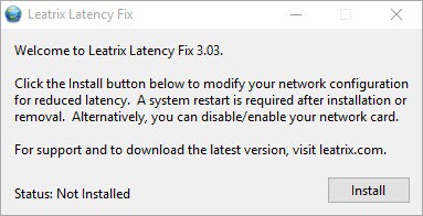 Leatrix Latency Click Install to use (1)