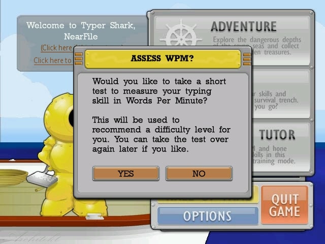Typer Shark Deluxe Screenshot (2)