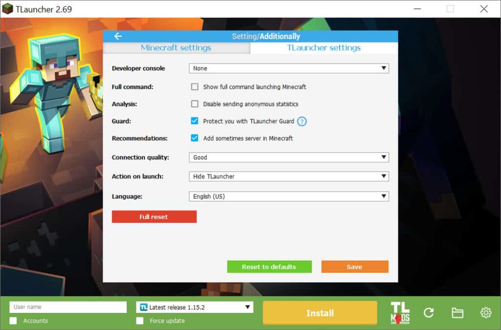 download tlauncher for pc