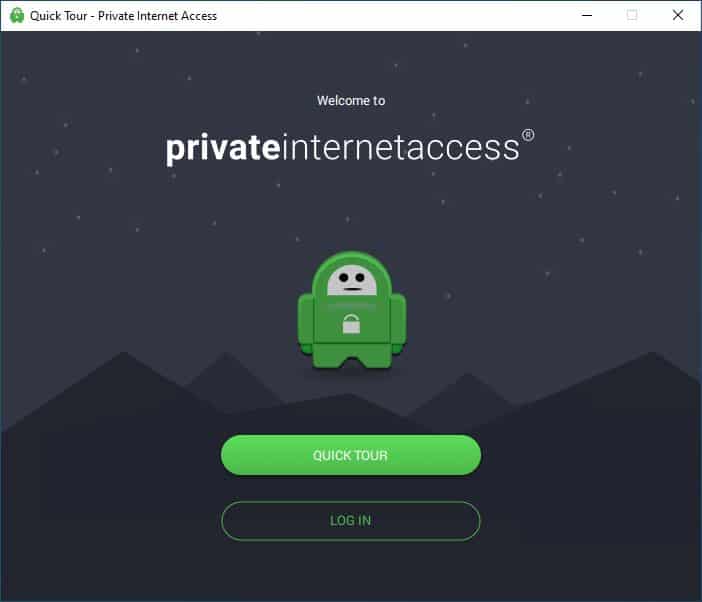 Download Private Internet Access for your PC