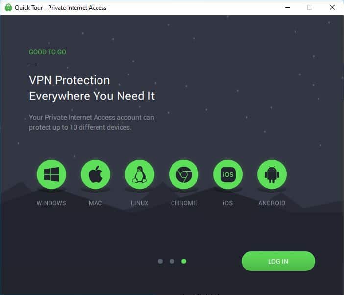 Protect your PC using Private Internet Access