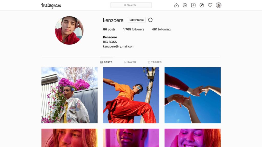 Make library of your Photos in Instagram