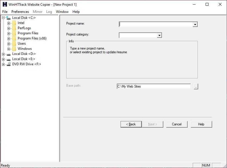 HTTrack site Copier 3.49.2 Download For Windows 11, 10, 8, 7 PC