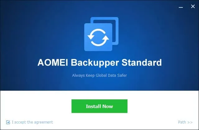 AOMEI Backupper Standard Install on your Windows PC