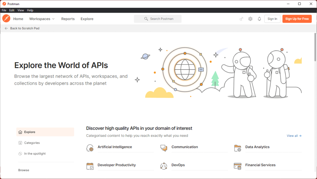 Explore the world of APIs with Postman