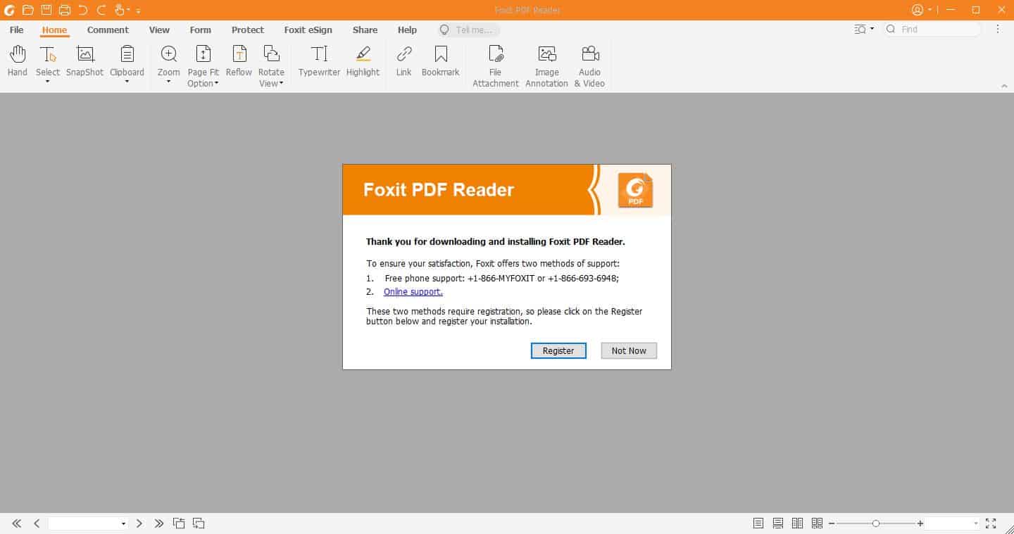 Foxit Reader Screenshot (2)