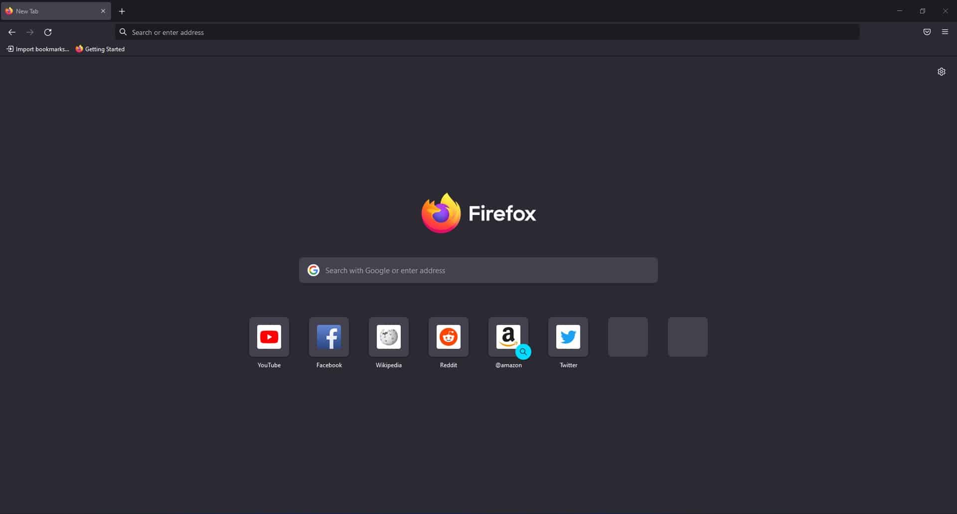 Mozilla Firefox Homepage