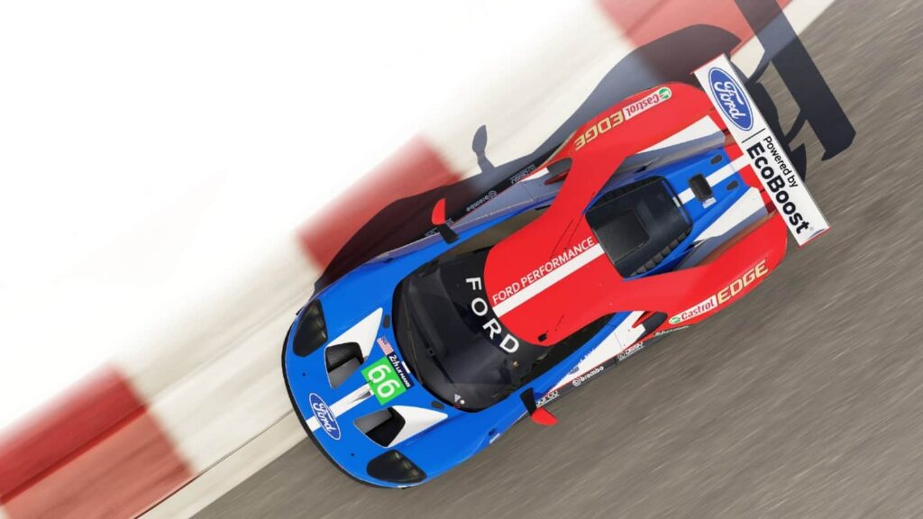 Racing in Forza Motorsport 6 Apex game