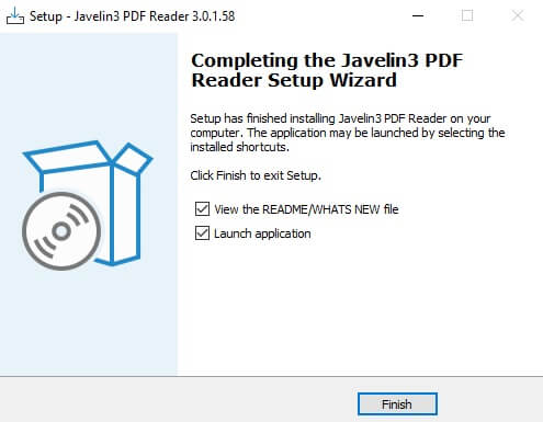 Javelin PDF Reader Installation