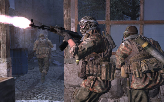 Call of Duty 4: Modern Warfare Fighting with modern weapons 