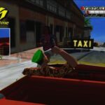 Crazy Taxi Running on the street