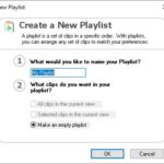 Create playlist in RealPlayer