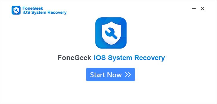 FoneGeek iOS System Recovery Screenshot (1)
