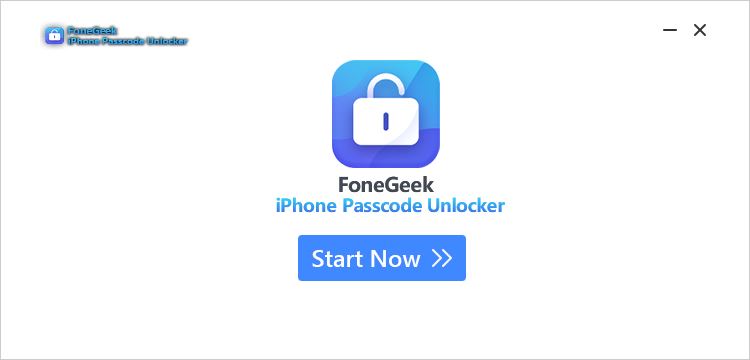 FoneGeek iPhone Passcode Unlocker Screenshot (1)