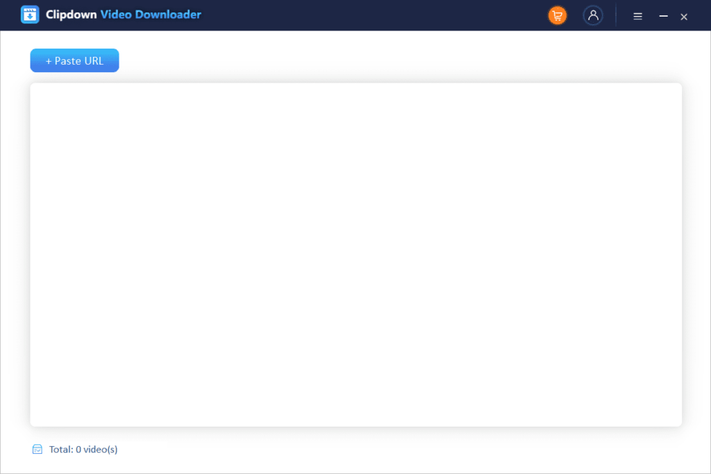 Paste the video URL into the ClipDown Video Downloader to download the video