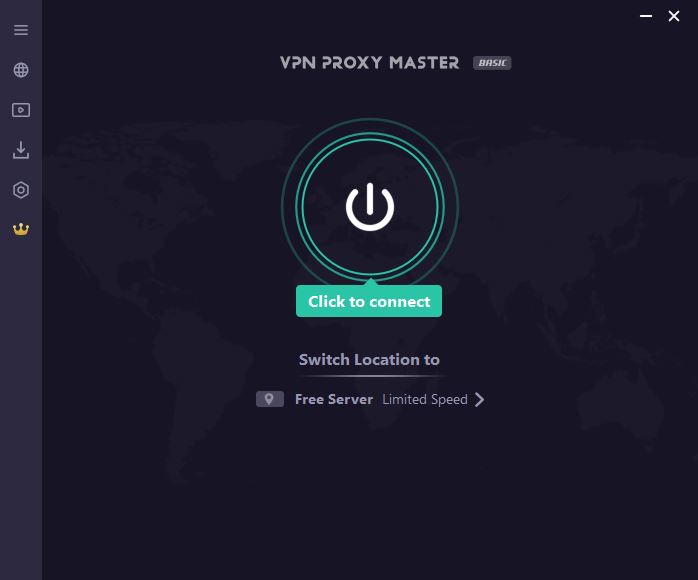 VPN Proxy Master Interface