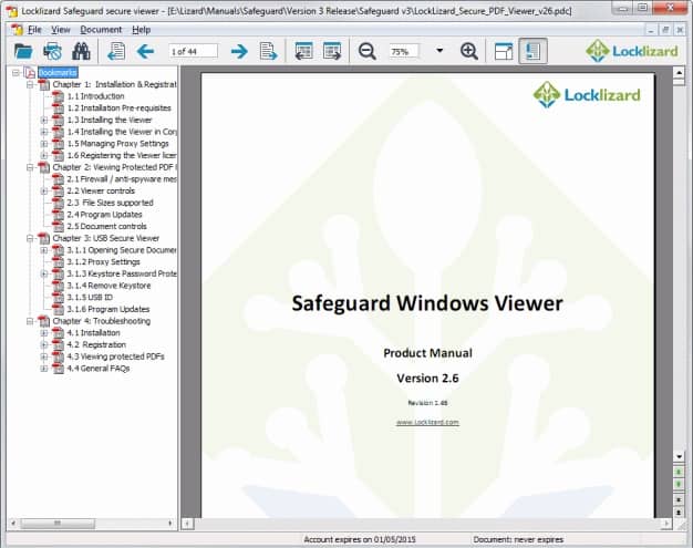 View your PDF Files using Safeguard PDF PDF Viewer