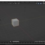 Placing cube on Blender