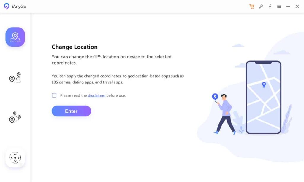 Change your Location using Tenorshare iAnyGo