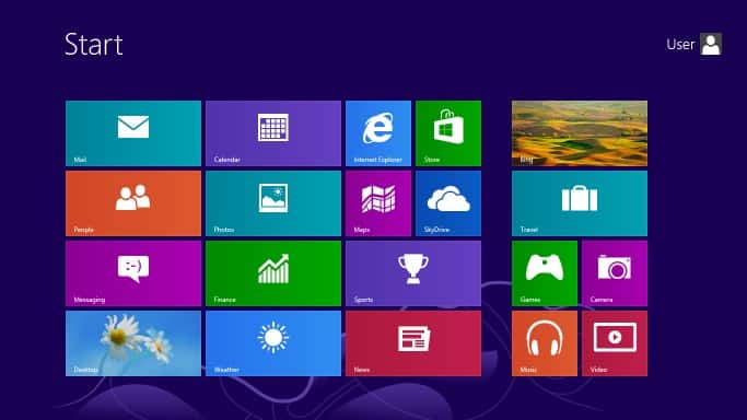 Windows 8 Start menu