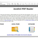 Javelin PDF Reader Check Updates