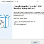 Javelin PDF Reder Installation