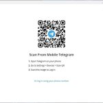 Scan and join Telegram