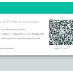 Scan QR Code to connect WhatsApp Desktop with your mobile