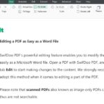Edit your PDF File using SwifDoo PDF