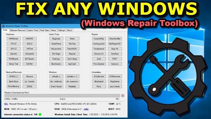 Download Windows Repair Toolbox Download for PC (2023 Latest)