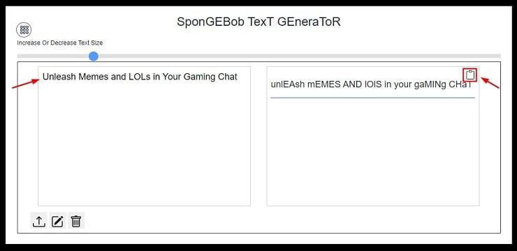 SpongeBOB Text Generator